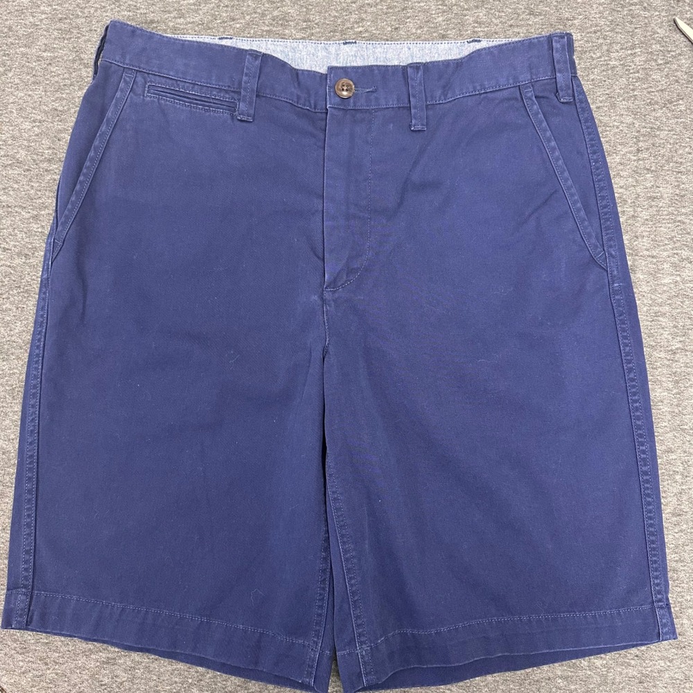Polo Ralph Lauren Relaxed Fit Cotton Chino Relaxed Shorts Blue Casual Size 30